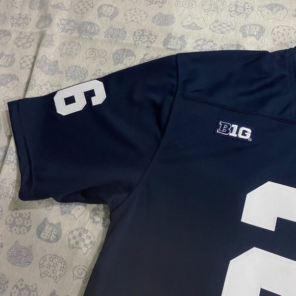 Nike Penn State Nittany Lions Saquon Barkley Navy Blue Jersey - Picture 3 of 6